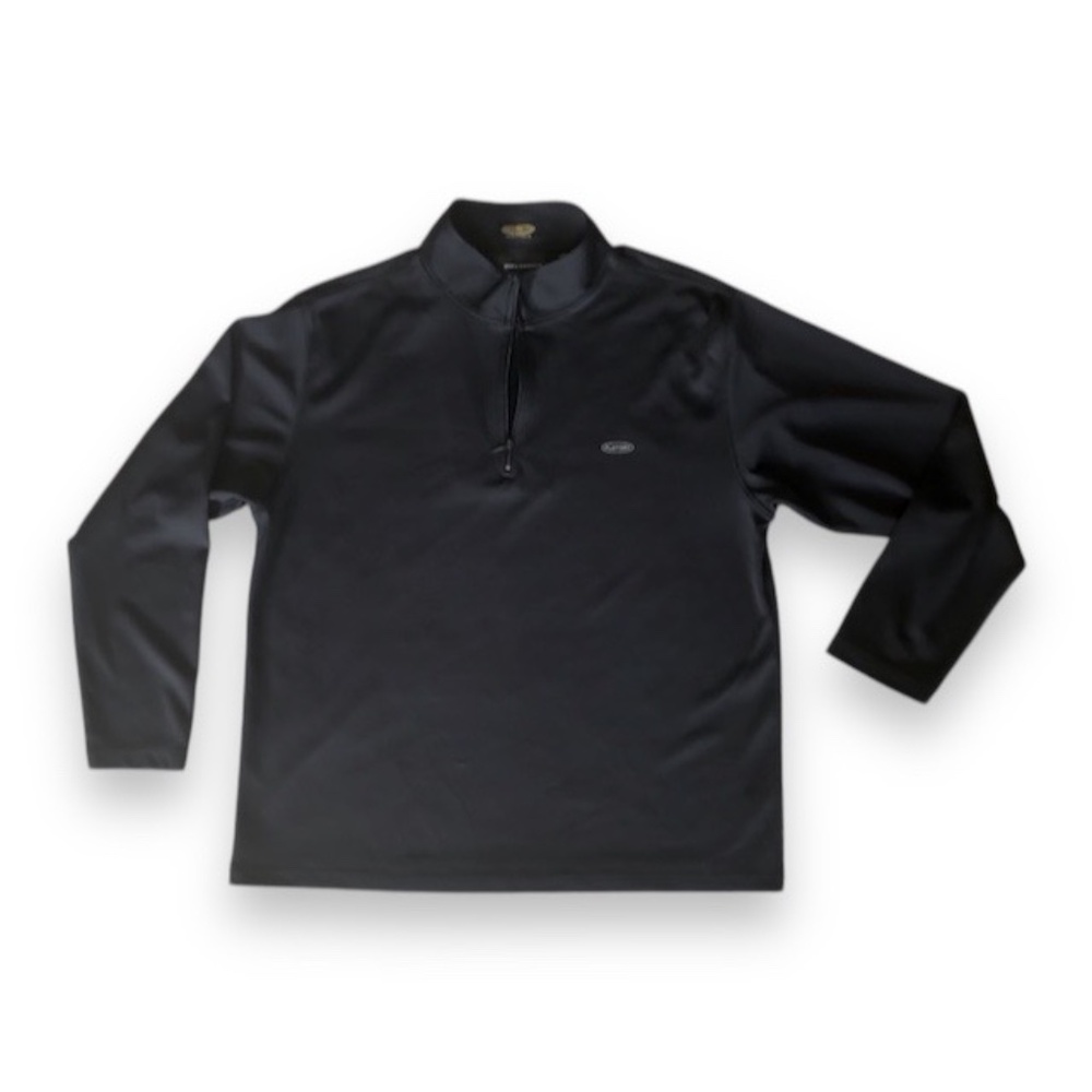 Greg Norman Black Long Sleeve PlayDry Pullover Size XL